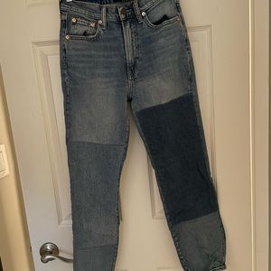 GAP Patchwork Denim Jeans